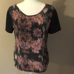 NWOT floral top
